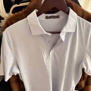 G/FORE Men’s Performance Golf Polo White Size Medium